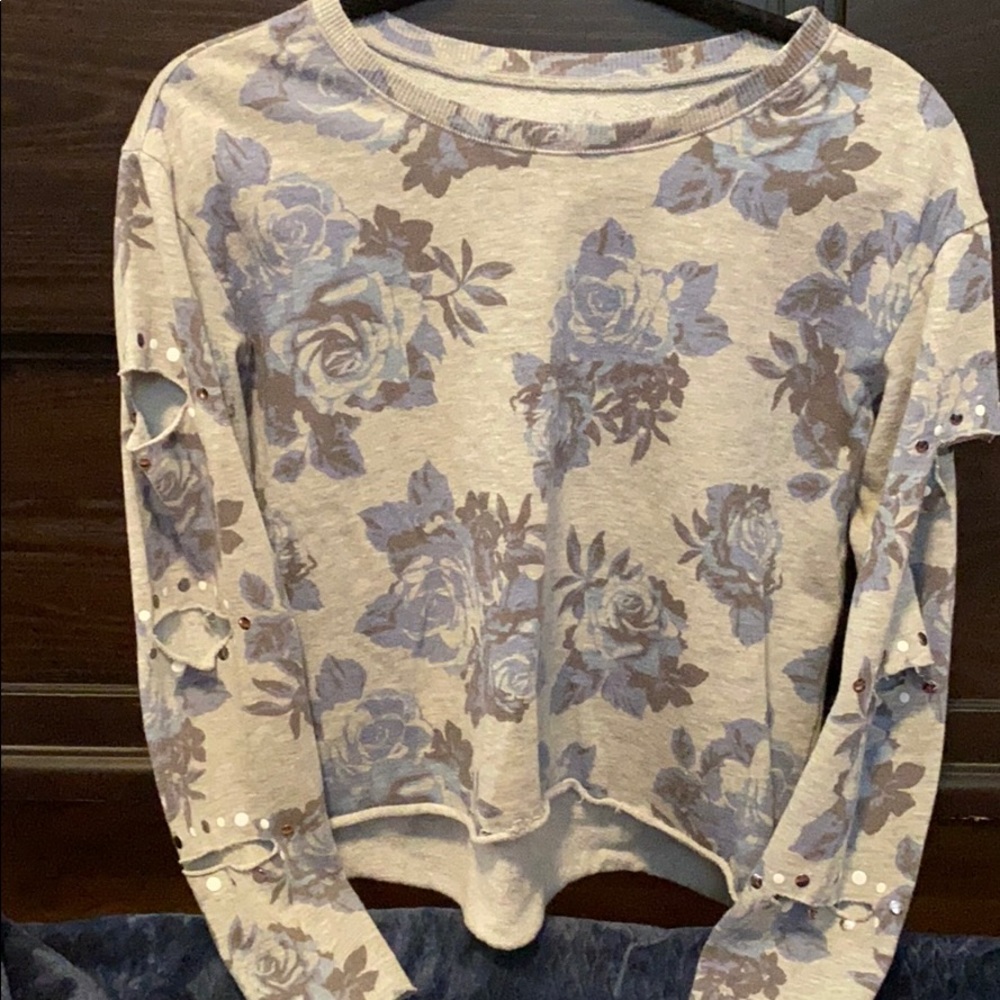 Cropped sweatshirt
